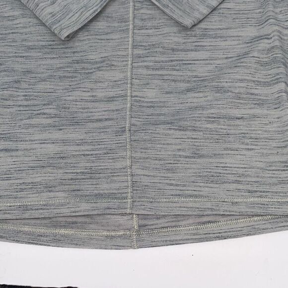 ATHLETA Essence Flow Top Long Sleeve Spacedye Bali Sage Green S - Picture 10 of 13